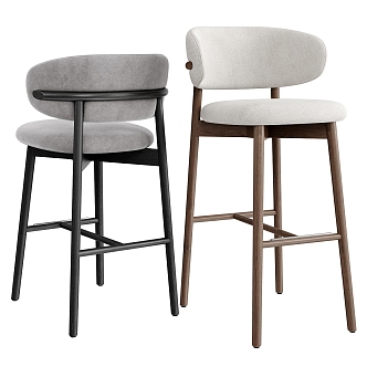 Modern Bar Chair High Stool Bar Chair 3d model