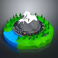Game Environment Game Scene Fairy Tale Scene Fairy Tale Magic Scene Magic Item Fantasy Scene 3d model