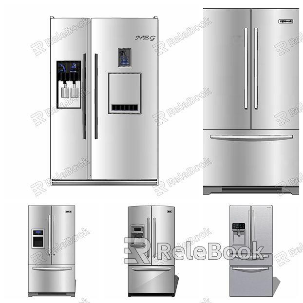 Modern refrigerator refrigerator combination model