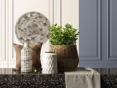 Modern ornaments decorative ornaments 3d model