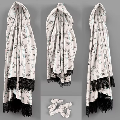 Bathrobe 3d model Bathrobe 3d model