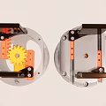 Mechanical Equipment Double Finger Parallel Gripper 3d model