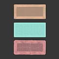 Soft Comfortable Seat Cushions In Beige Grey Blue Colors With Textured Designs