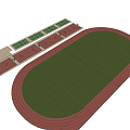 Modern Stadium 3d model