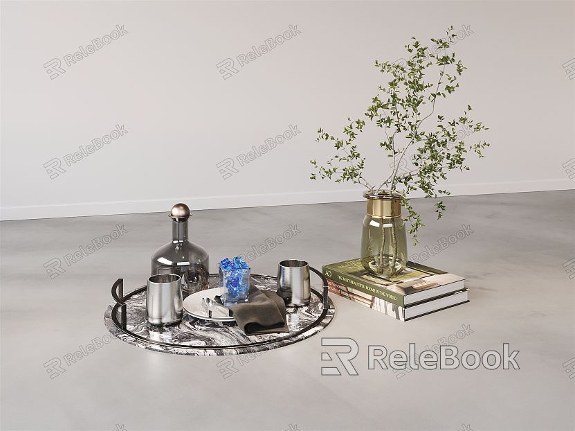 Modern decoration combination coffee table model