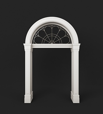 European Arch 3d model