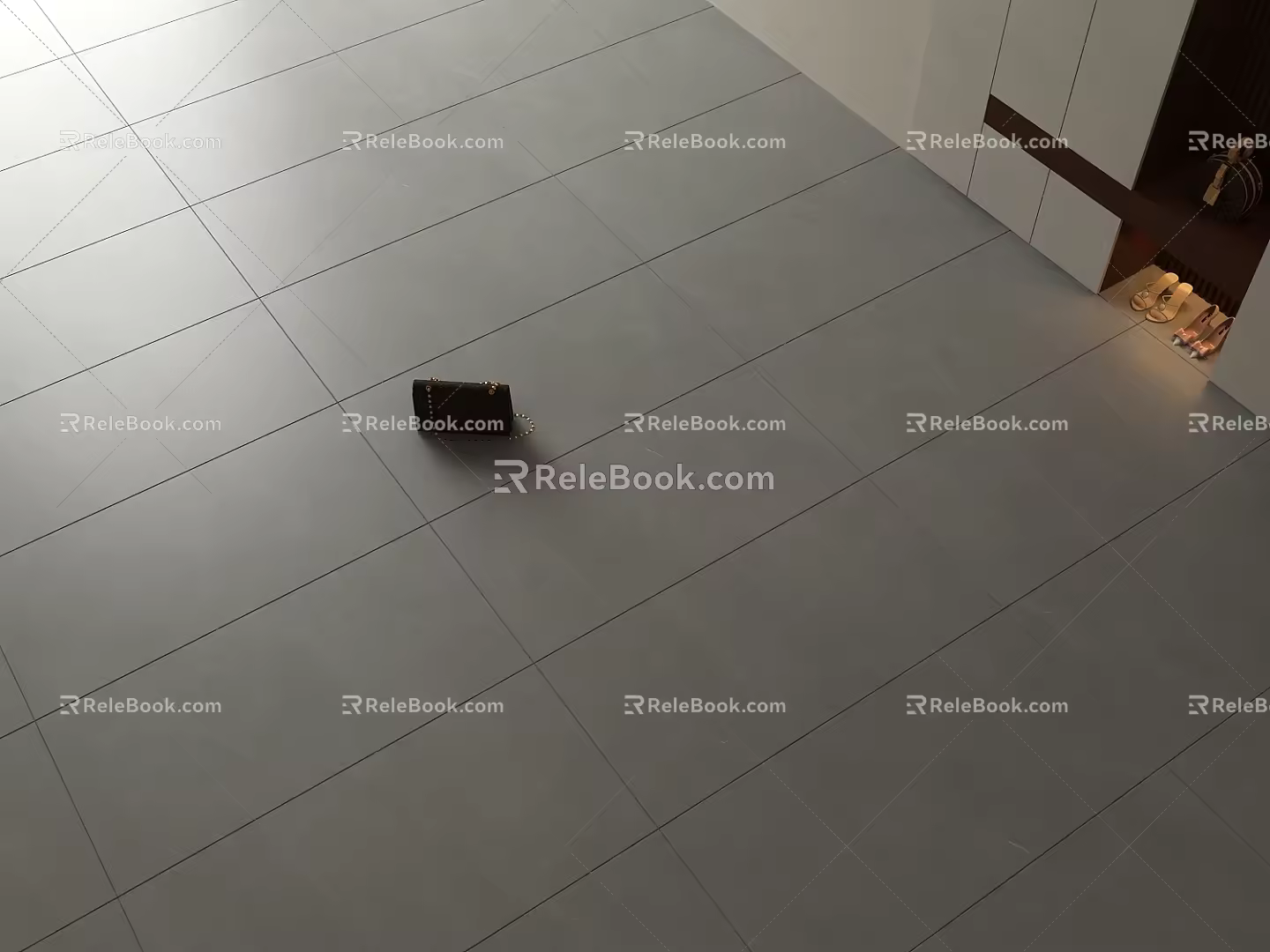Skin Glaze Soft Light Brick Plain Soft Light Brick Grey Soft Light Brick 3d model