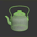 Silver Metallic Kettle Design For Daily Household Use And Kitchen Decor