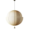 Modern Wooden Spherical Chandelier With Minimalist Design For Interior Decoration