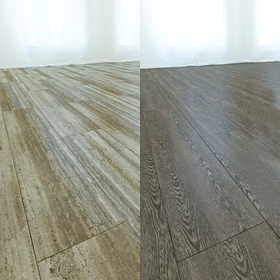 Light and Dark Wooden Flooring With Natural Wood Grain Texture For Interior Design 3d model