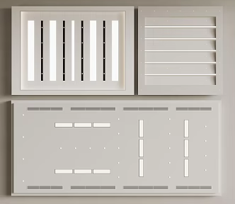 suspended ceiling 3d model