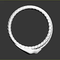 Elegant Silver Twisted Ring Design With Sparkling Stones For Modern Fashion Jewelry
