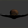 Rusty Old Shovel With Wooden Handle And Weathered Metal Blade