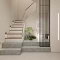 Modern Basement Interior With Open Space And Natural Light