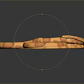 snake cobra venomous snake python reptile cold-blooded animal reptile 3d model