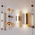 Modern Wall Lamps With Various Designs Metal Glass Lighting Fixtures
