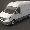 Automobile Volkswagen Commercial Vehicle Volkswagen Commercial Vehicle Van Seven-seater Vehicle Van Low-model Commercial Vehicle Low-model Simple-model Vehicle Low-surface Counting Vehicle 3d model