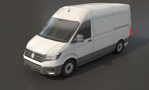 Automobile Volkswagen Commercial Vehicle Volkswagen Commercial Vehicle Van Seven-seater Vehicle Van Low-model Commercial Vehicle Low-model Simple-model Vehicle Low-surface Counting Vehicle 3d model