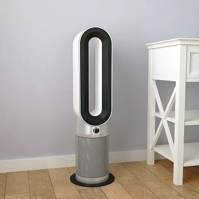 Modern warm air fan boiling spark cooling and heating fan 3d model