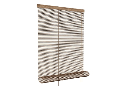 Bamboo curtain 3d model