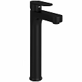 Sleek Black Modern Faucet Design With Single Handle For Bathroom Use