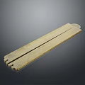 Industrial Equipment Metal Component With Long Flat Structure And Smooth Polished Surface