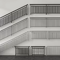Different Types of Modern Metal Railings for Staircase and Balcony Use