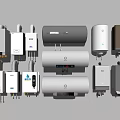 Various Types Of Household Appliances With Different Brands And Styles Arranged For