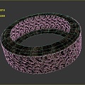 Modern tires, old tires, old tires, old tires 3d model