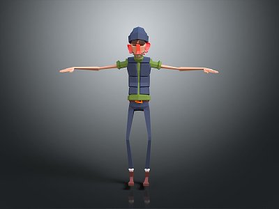 Characters Game Characters Game Characters Realistic Characters Cartoon Characters Handmade Cartoon Handmade 3d model