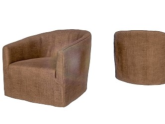 Modern single sofa 3d model