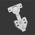 Durable Chrome Plated Metal Hinge Hardware Tool For Door And Cabinet