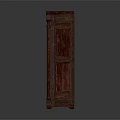 Dark Wooden Bookshelf With Multiple Open Shelves And Intricate Carvings For Home Decor