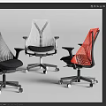 Ergonomic Office Chair With Mesh Back Multiple Colors And Swivel Casters