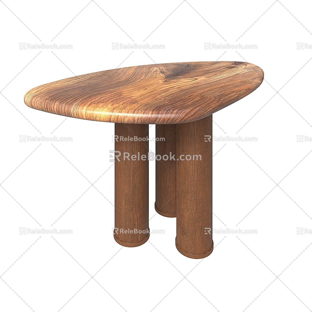 Nordic Simple Coffee Table 3d model