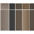 Various Striped Wall Paneling Designs In Multiple Colors For Home Interior