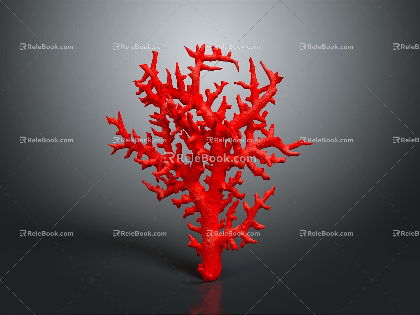 Coral Red Coral White Coral Blue Coral Gold Coral Black Coral Ball Coral Grass Coral Fine Finger Anemone 3d model