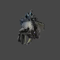 Detailed Mythical Fantasy Creature 3D Model With Glowing Eyes Scales And Claws