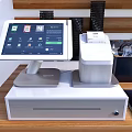 Modern Workbench Bar Service Workbench 3d model