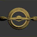 Golden Corkscrew With Gear Design Spiral Tip And Stable Stand For Home Use
