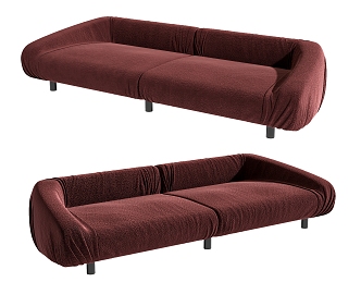 Baxter Multiplayer Sofa 3d model