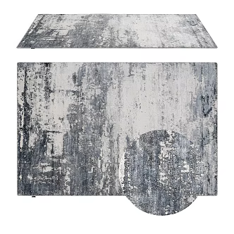 Modern minimalist carpet 3d model