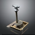 Durable Industrial Electronic Control Unit With Metal Stand Square Base And Pedal Operation