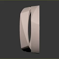 Pink Hoop Bracelets With Modern Geometric Design For Fashionable Style