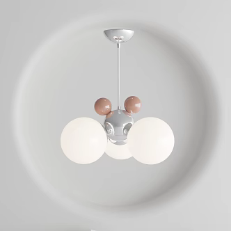 Modern chandelier 3d model