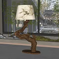 New Chinese floor lamp 3d model
