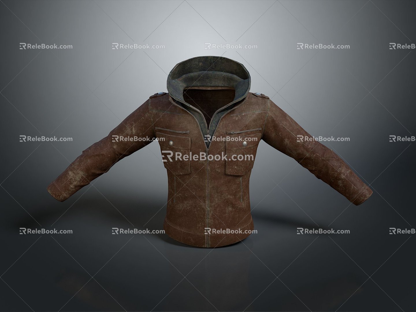 Jacket Leather Jacket Fashion Jacket Casual Jacket Windproof Jacket Windproof Jacket Denim Jacket Men Jacket 3d model