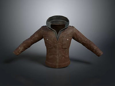 Jacket Leather Jacket Fashion Jacket Casual Jacket Windproof Jacket Windproof Jacket Denim Jacket Men Jacket 3d model