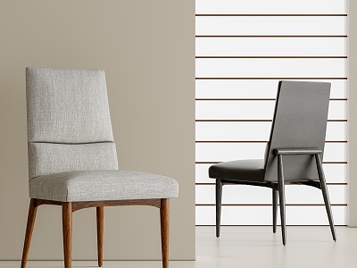 Modern single chair model