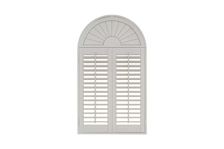 Jane Europe arc window 3d model